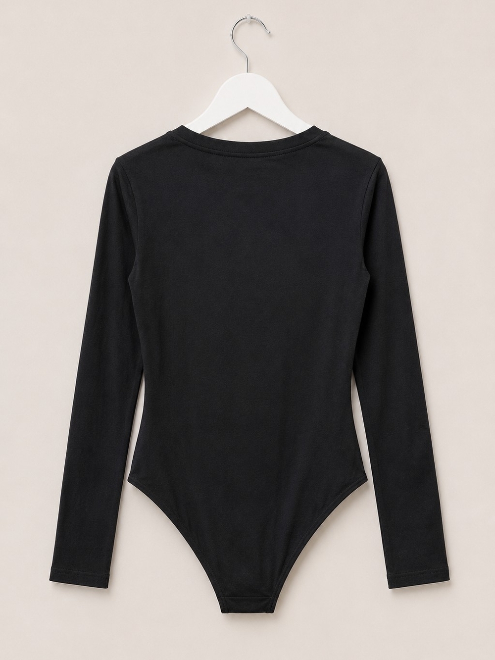 Mangopop Black Long-Sleeve Bodysuit Top - XL - NWT - Picture 6 of 7